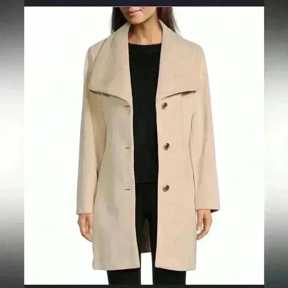 Vince Camino Winged Collar Trench Coat - Picture 1 of 4